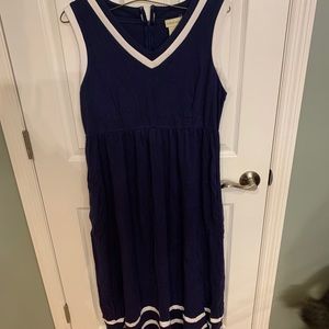 Blue and White Sundress